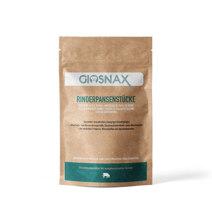 GIOSNAX  - Rinderpansenstücke 2-8cm, 100 g