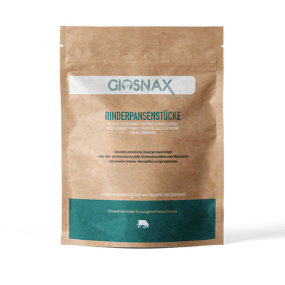 GIOSNAX  - Rinderpansenstücke 2-8cm, 800 g